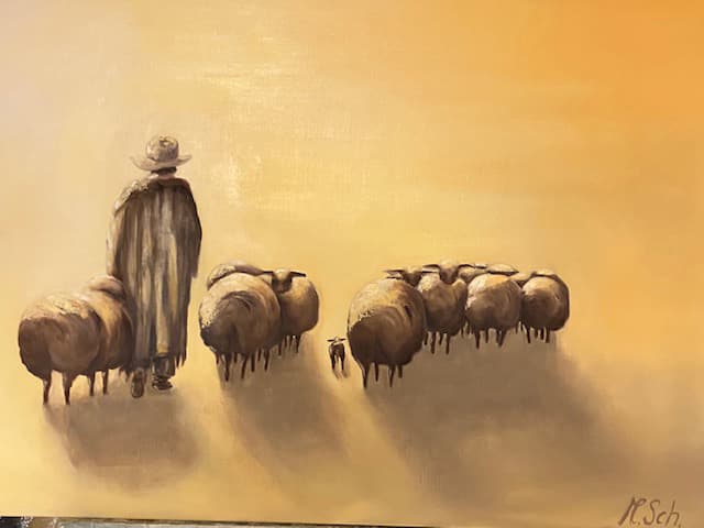 Gemälde 4, 80 × 60 cm, von Monika Schweiter-Pezzola
