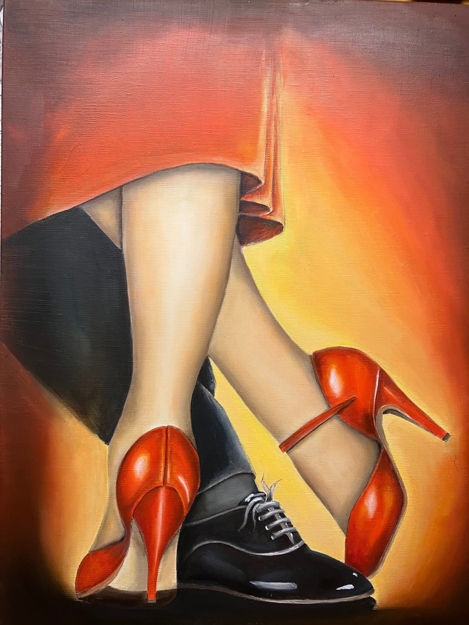 Gemälde 11, 50 × 70 cm, von Monika Schweiter-Pezzola
