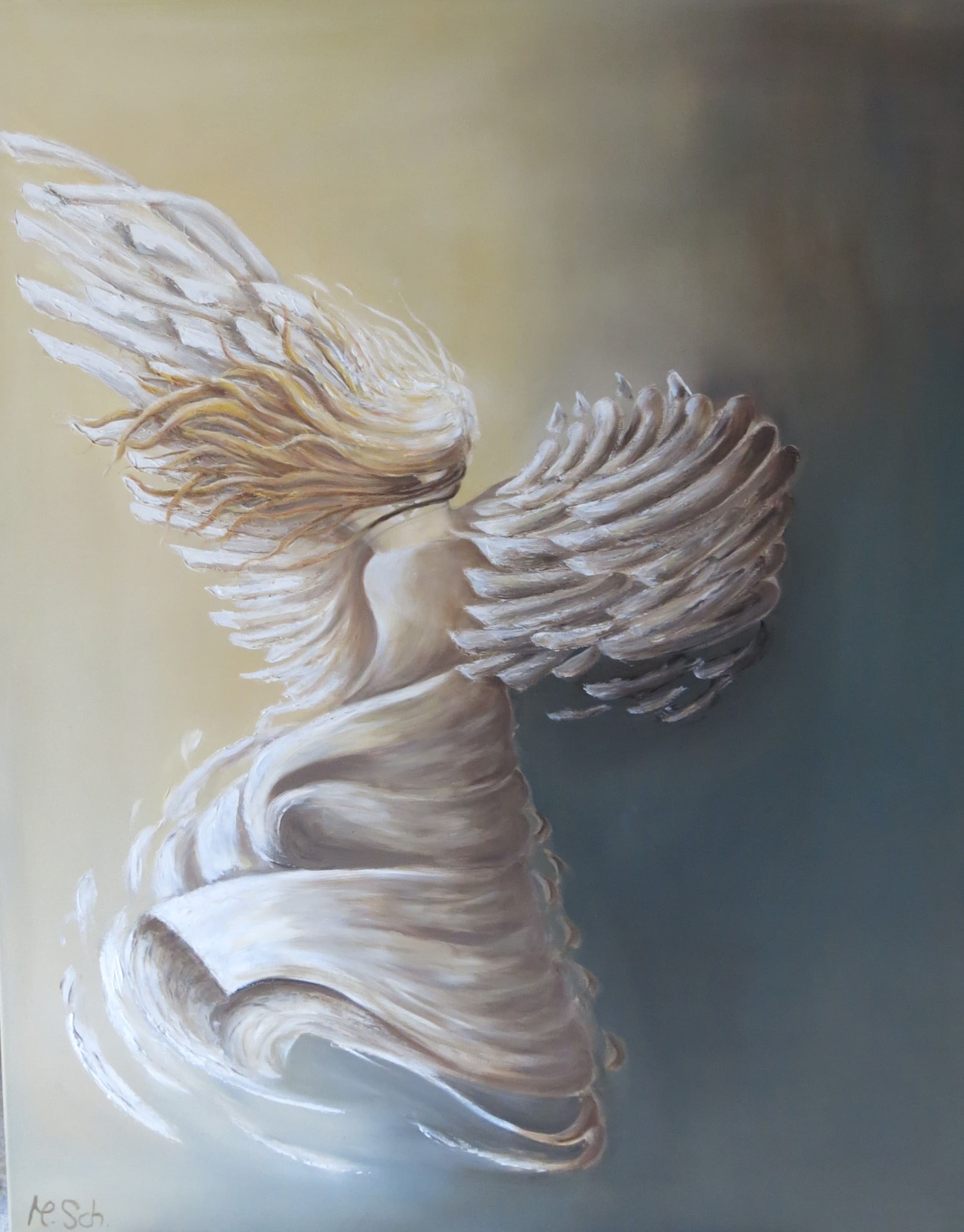 Gemälde 12, 80 × 100 cm, von Monika Schweiter-Pezzola