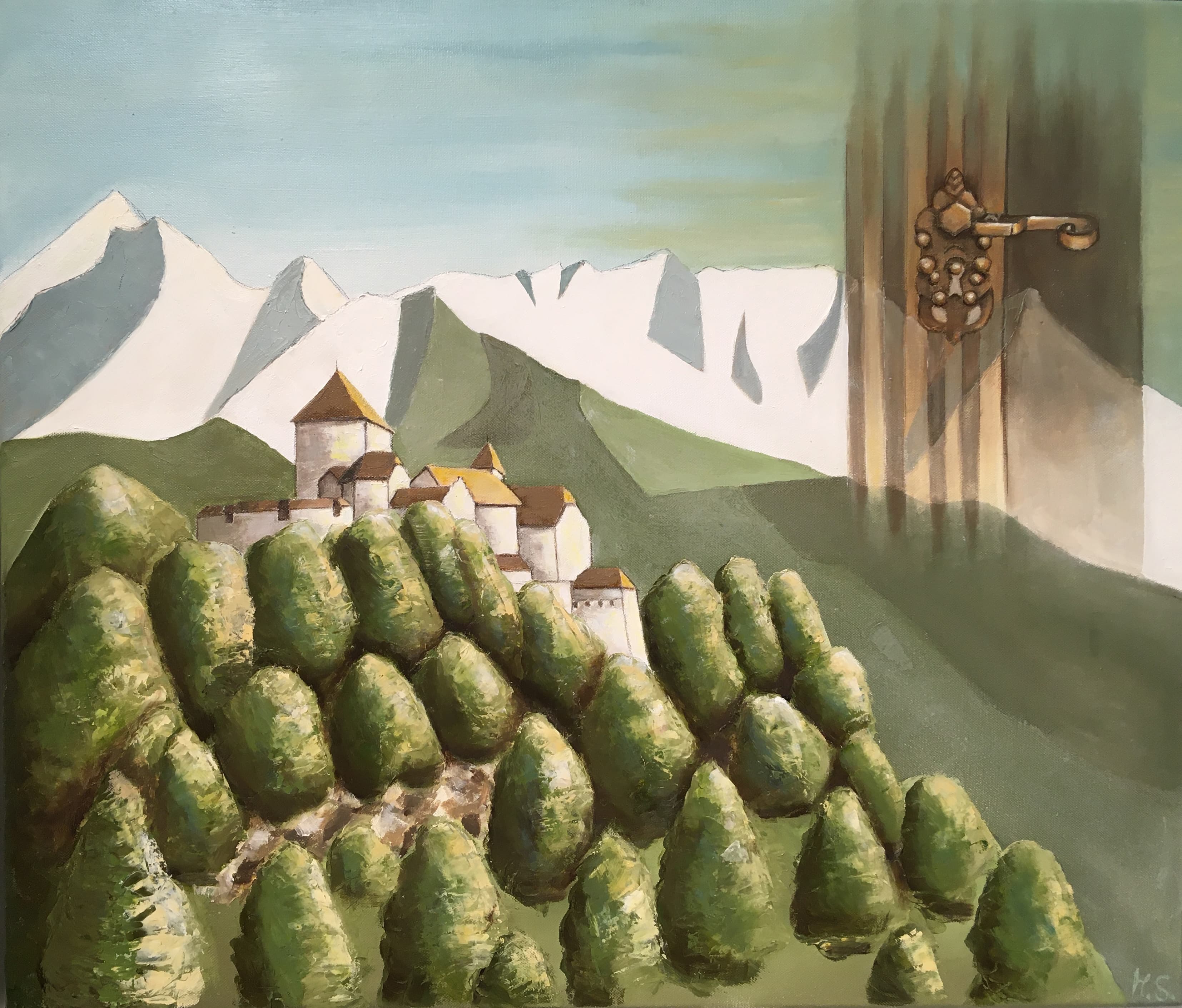 Gemälde 15, 60 × 80 cm, von Monika Schweiter-Pezzola