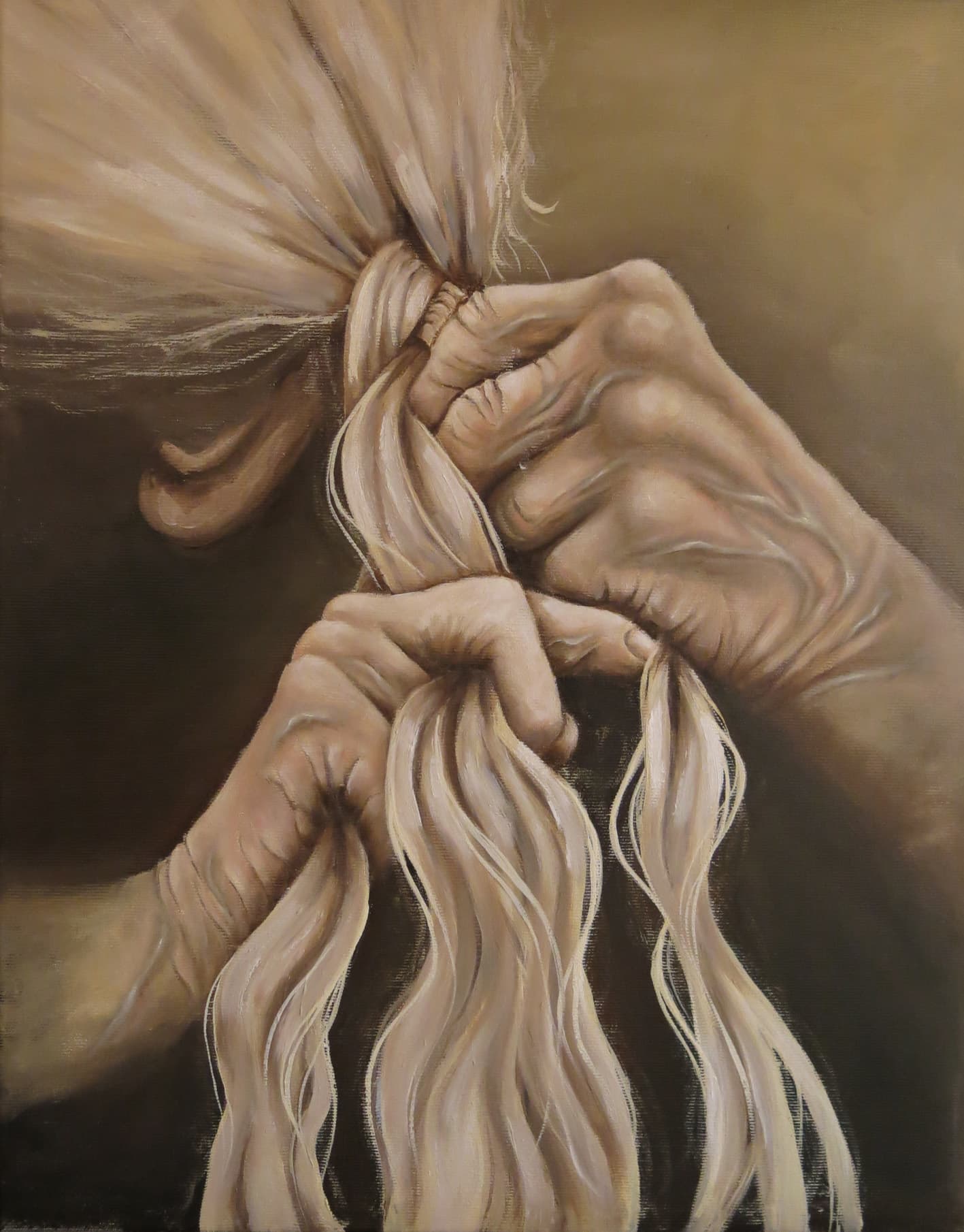 Gemälde 23, 30 × 40 cm, von Monika Schweiter-Pezzola