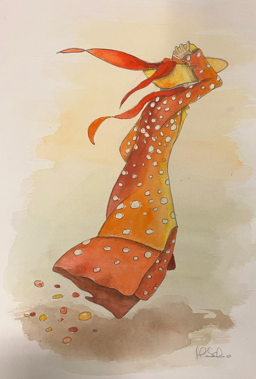 Gemälde 1, 30 × 40 cm, von Monika Schweiter-Pezzola