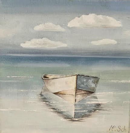 Gemälde 2, 30 × 30 cm, von Monika Schweiter-Pezzola